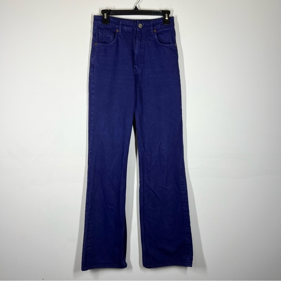 Zara Straight Leg Jeans Size US 4 - Picture 1 of 9
